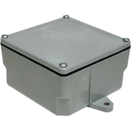 Cantex Electrical Box, Junction Box, PVC, Square 3021276